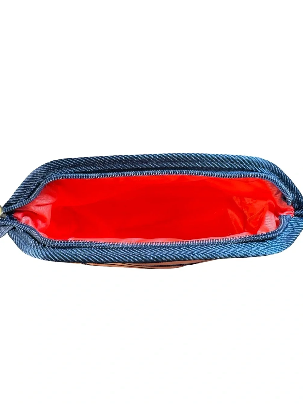 Primrose Hill London Blue White Striped Makeup Cosmetic Travel Toiletry Bag